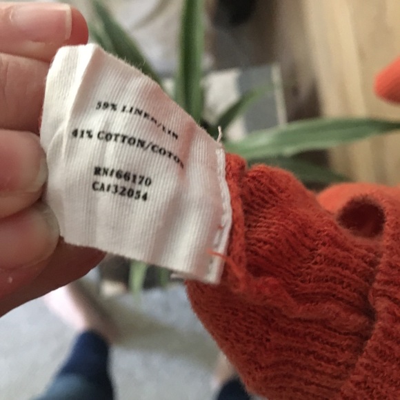 Tangerine cardigan sweater Sparrow/Anthropologie - Picture 3 of 4